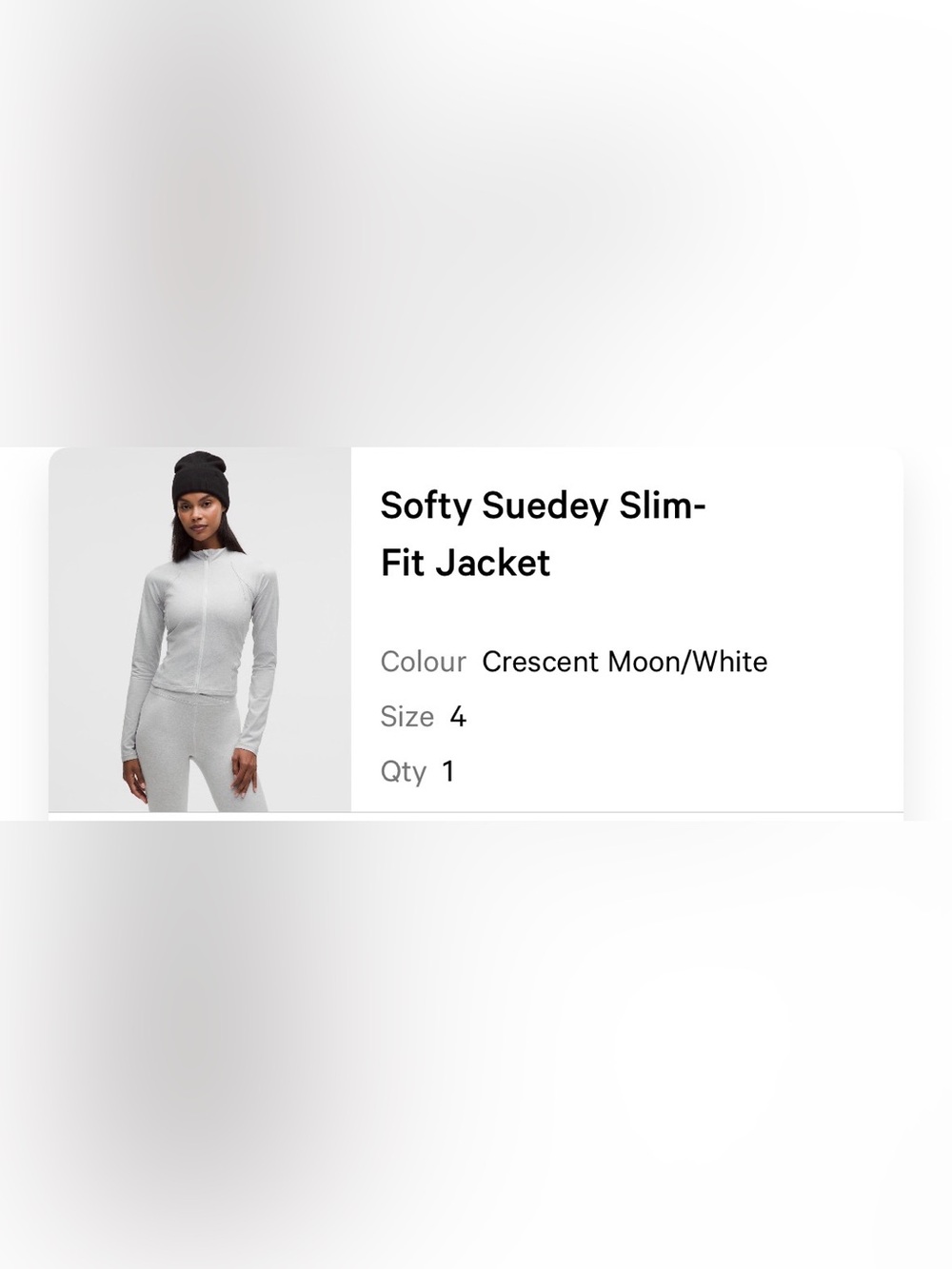 Softy Suedey Fit Jacket lululemon size 4